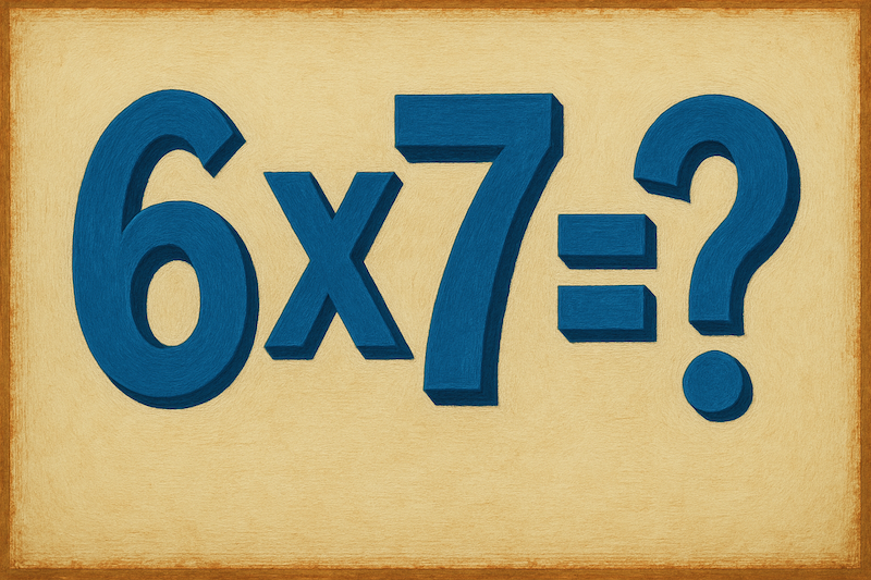 6x7=new habit